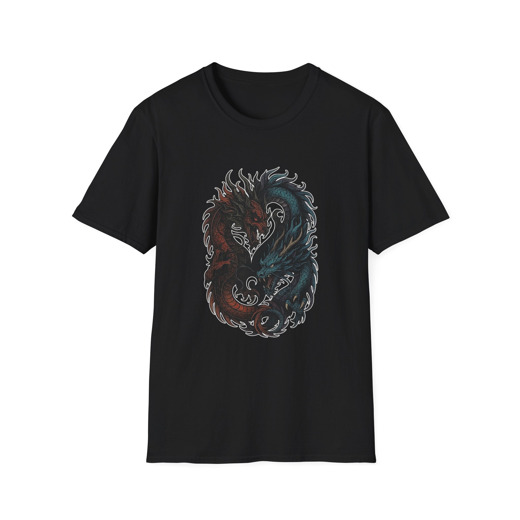 Dragon T-shirt Men Women Graphic Tee Clothing Apparel Chinese Dagon Symbol Gift