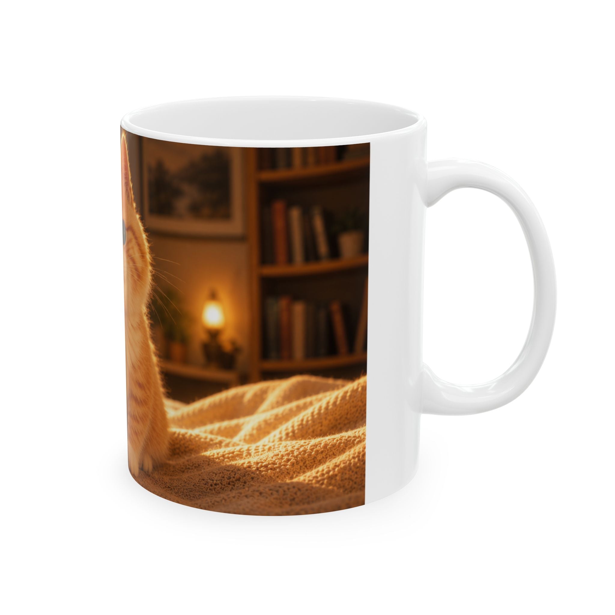 3D Animated Cute Cat Mug Coffee Cup Ceramic Mug 11oz 15oz Unique Gift Kids Cat Lovers