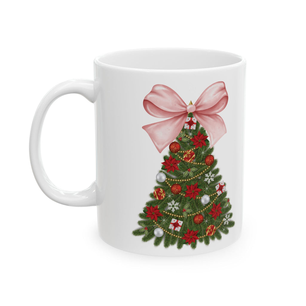 Pink Christmas Mug Christmas Tree Mug Cute Christmas Coffee Cup Funny Cute Gift 2026