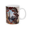 3D Bookshelf Mug Library Mugs London Ceramic Coffee Cup Tea Unique Office Gifts