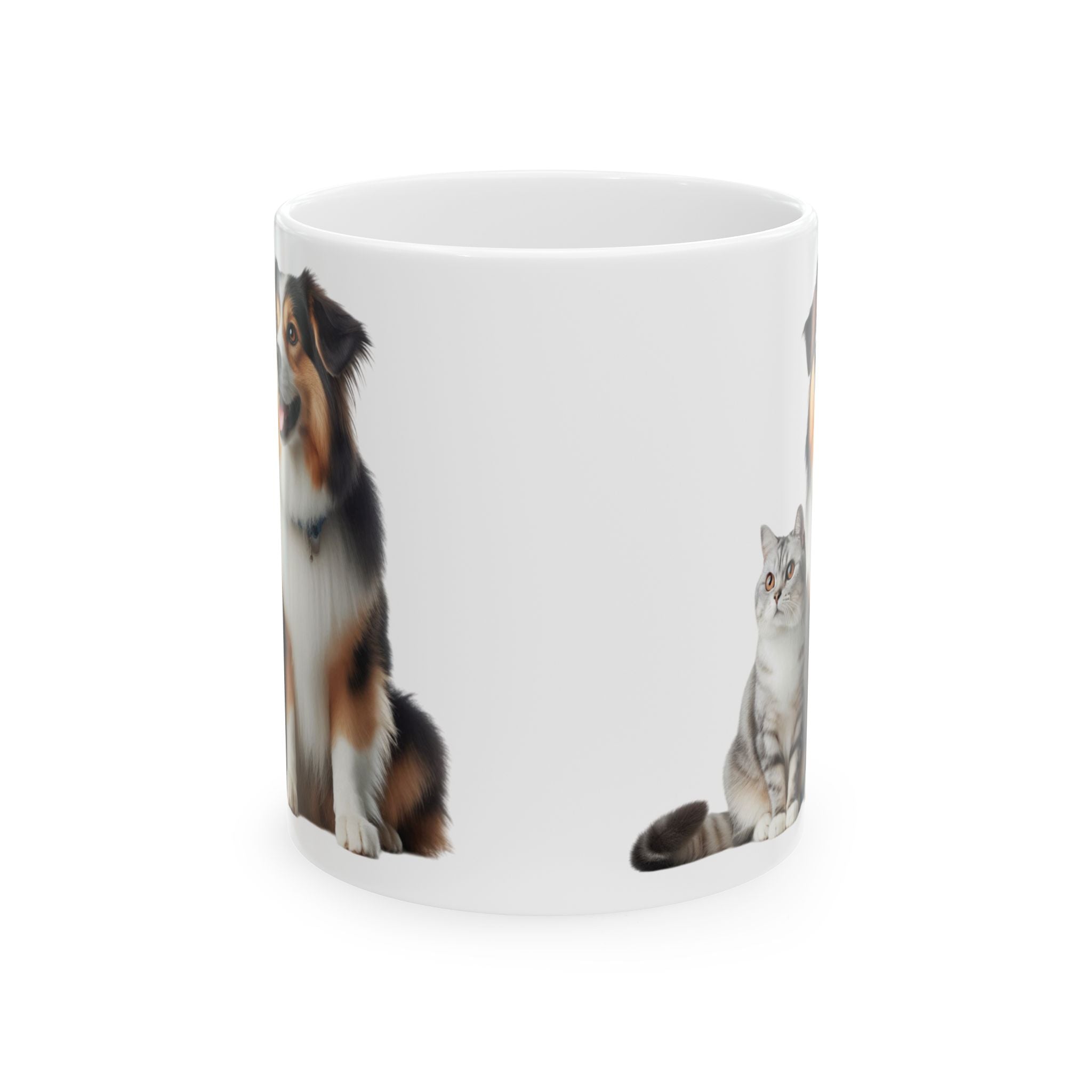Funny Dog Mug Cat Mug Cute Coffee Ceramic Mug Gift Animal Lovers Fathers Day Mom