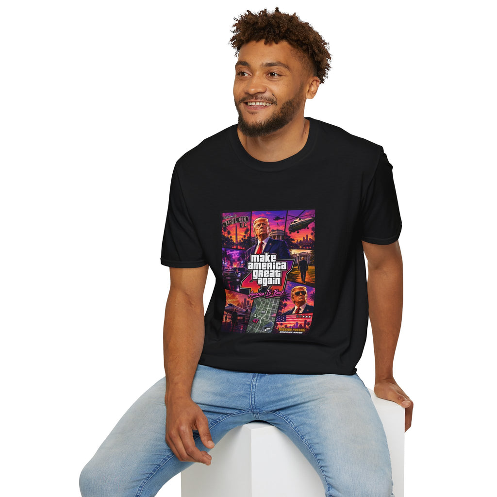 Funny Trump Make America Great Again T-Shirt Patriotic Political Trump Artwork