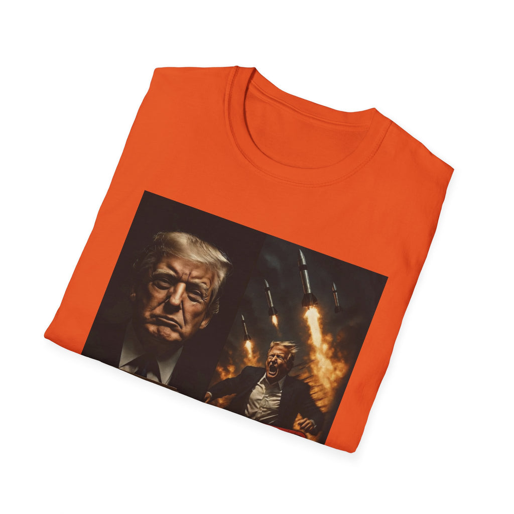 Funny Trump-Epstein T-Shirt Conspiracy Theory Unique Unisex Softstyle Tshirt