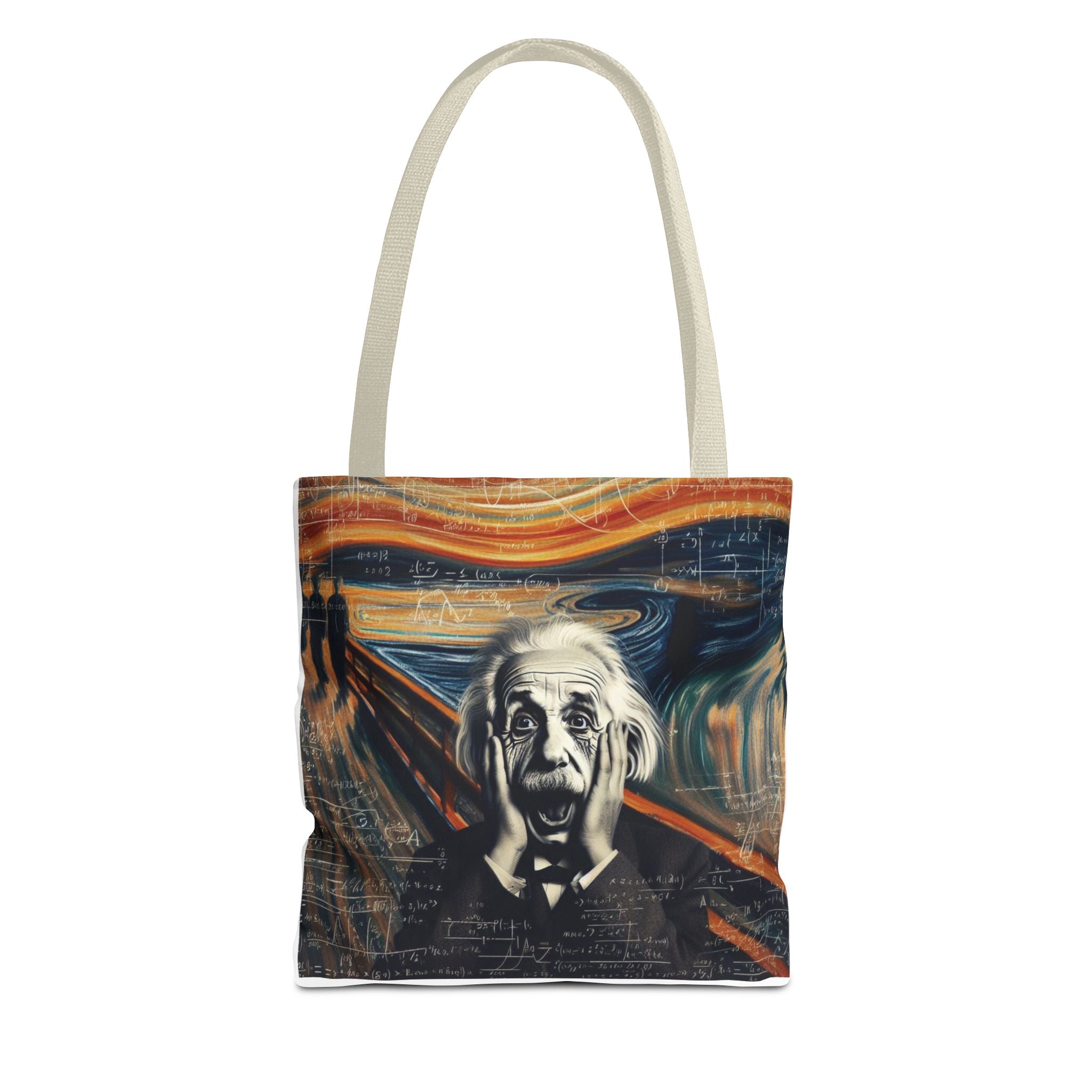 Funny Einstein Tote Bag (AOP) Bags Lady Women Mom Outdoor Style Fashion Gift New