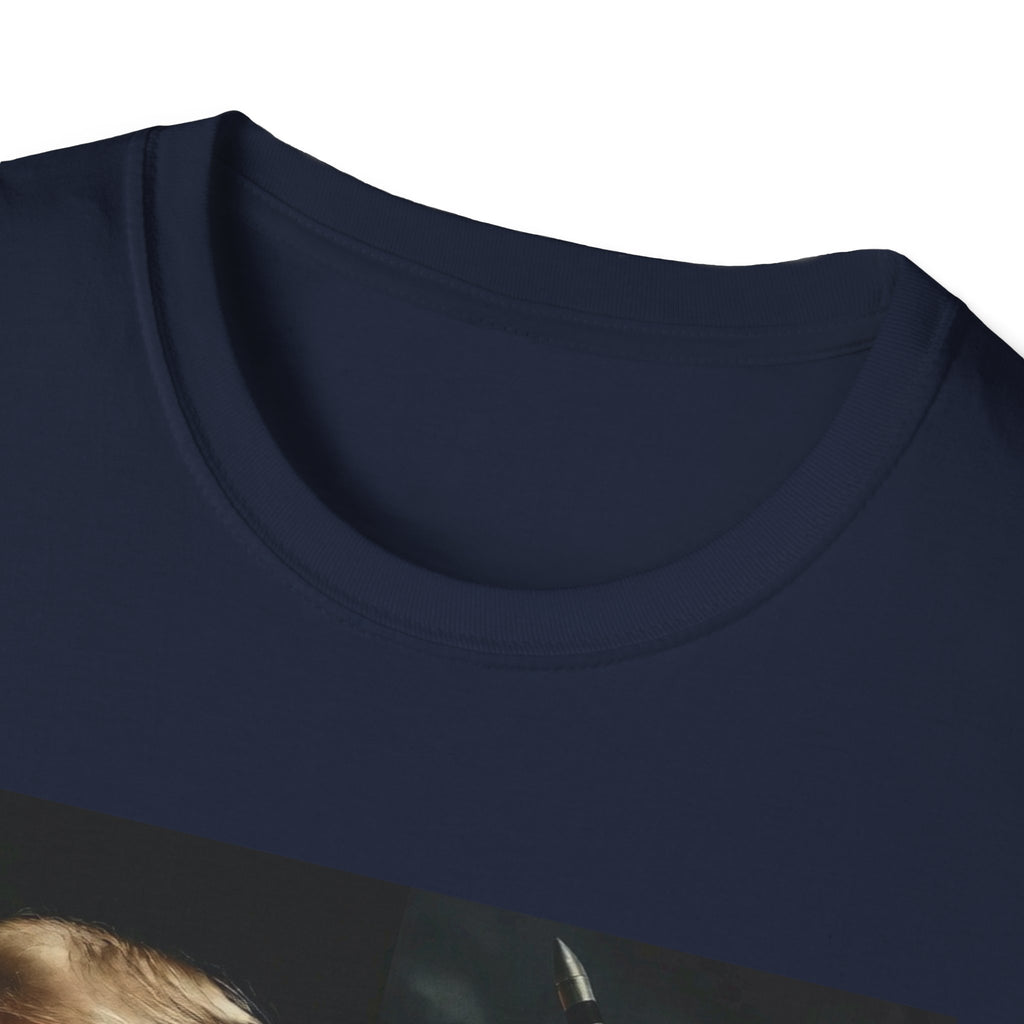Funny Trump-Epstein T-Shirt Conspiracy Theory Unique Unisex Softstyle Tshirt