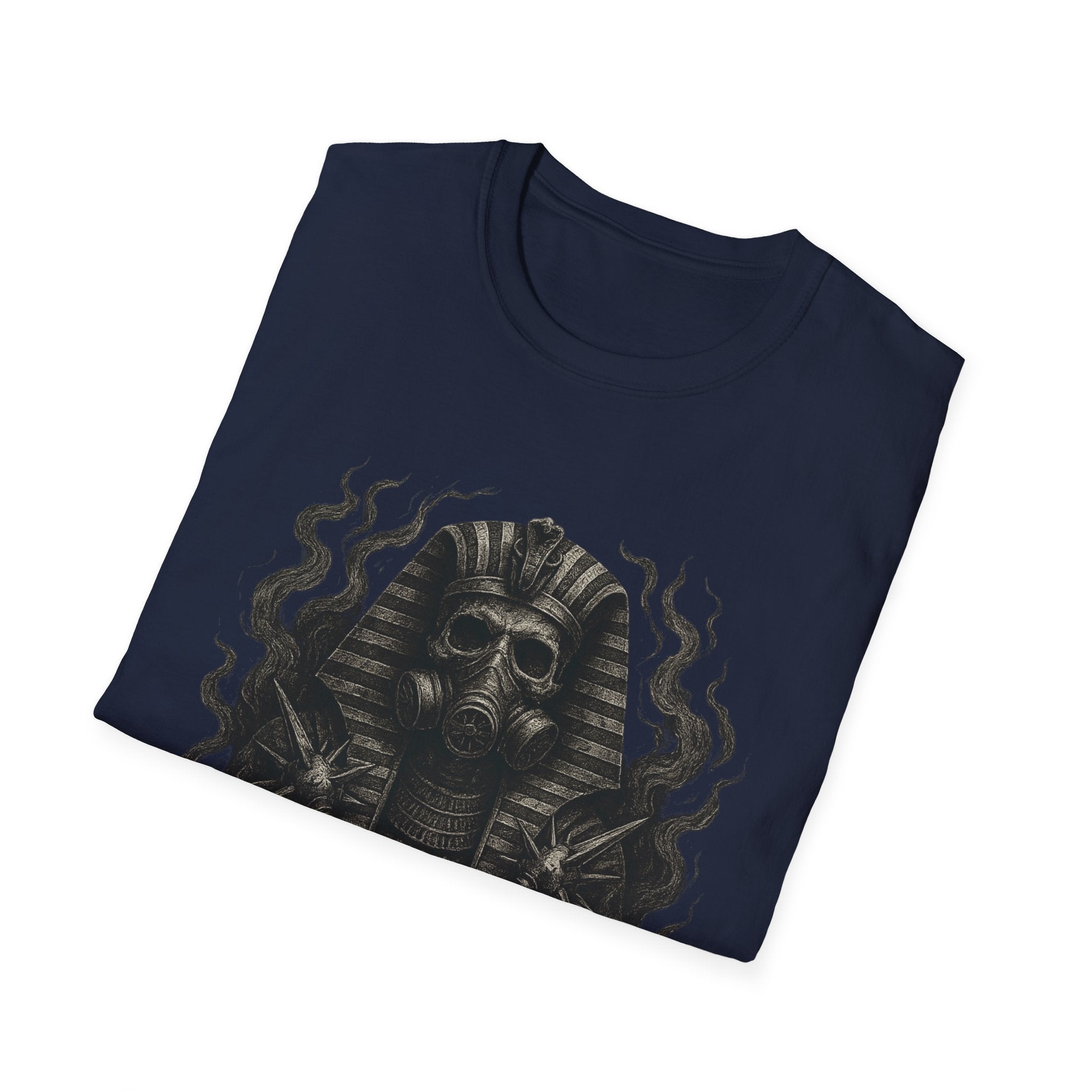 Vintage Mens T-shirts Egyptian Skull Graphic Tees Men Pharaoh Unisex Clothing Best Gift