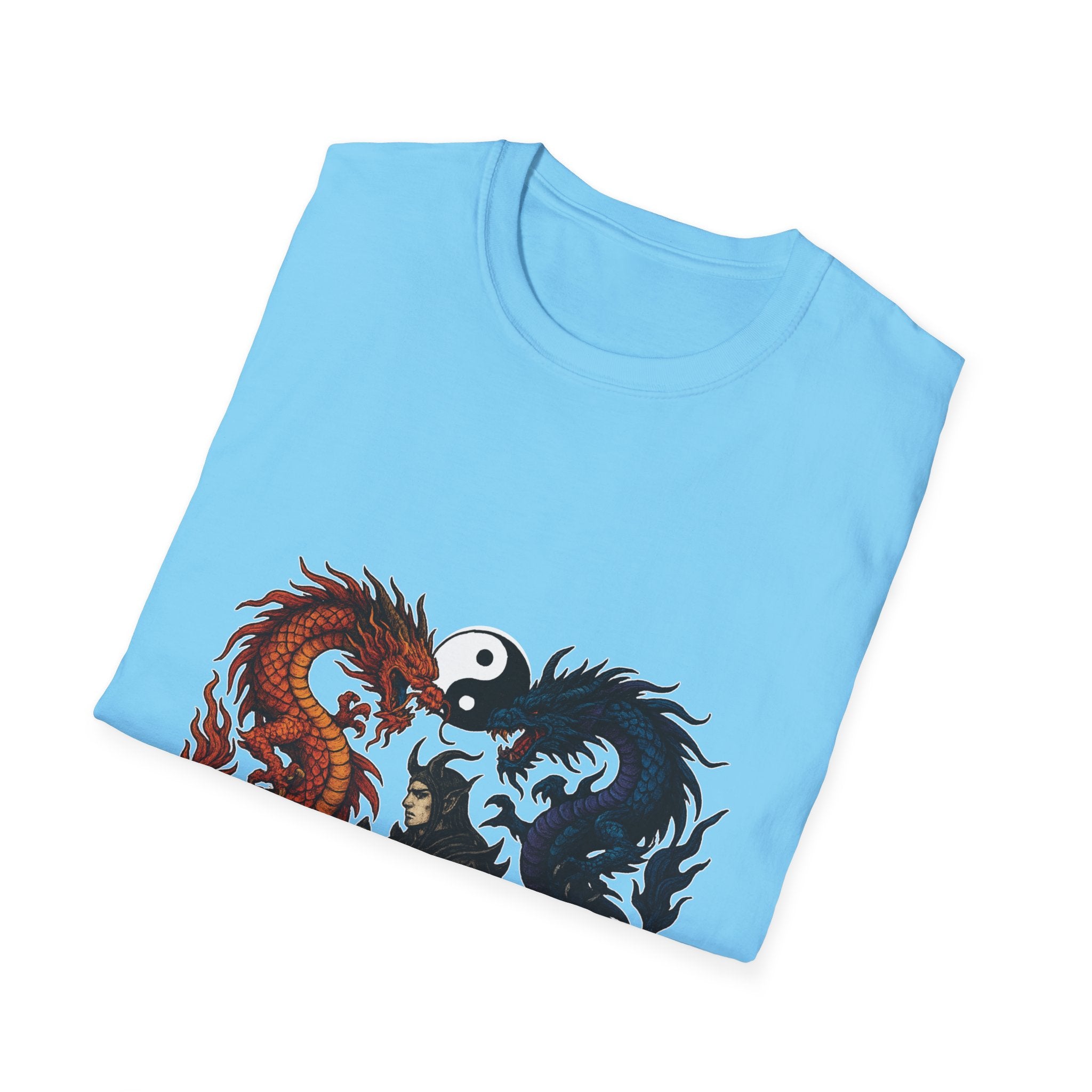 Dragon T-shirt Men Women Graphic Tee Clothing Apparel Chinese Dagon Symbol Gift