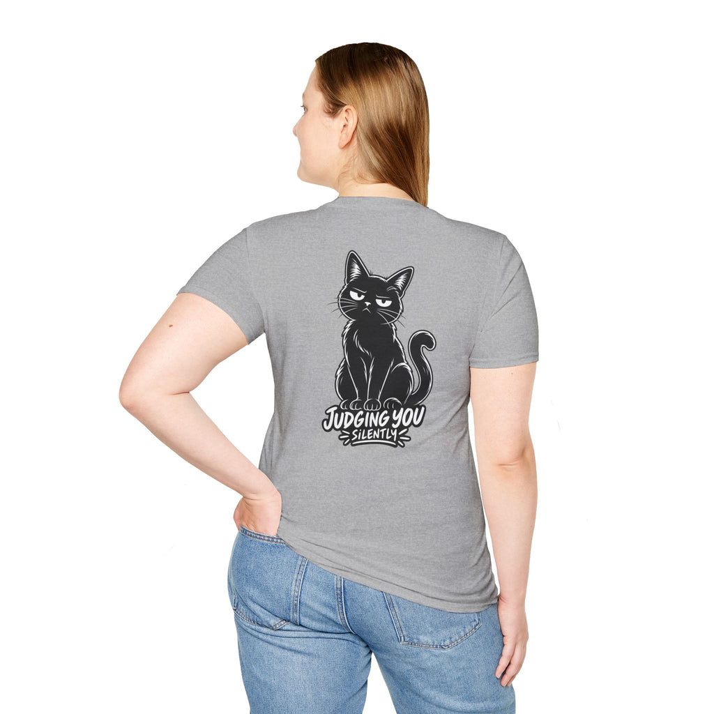 Black Cat Shirt Dark Humor Tee Cat Mom Tshirt Unique Gift Black Cat T shirt