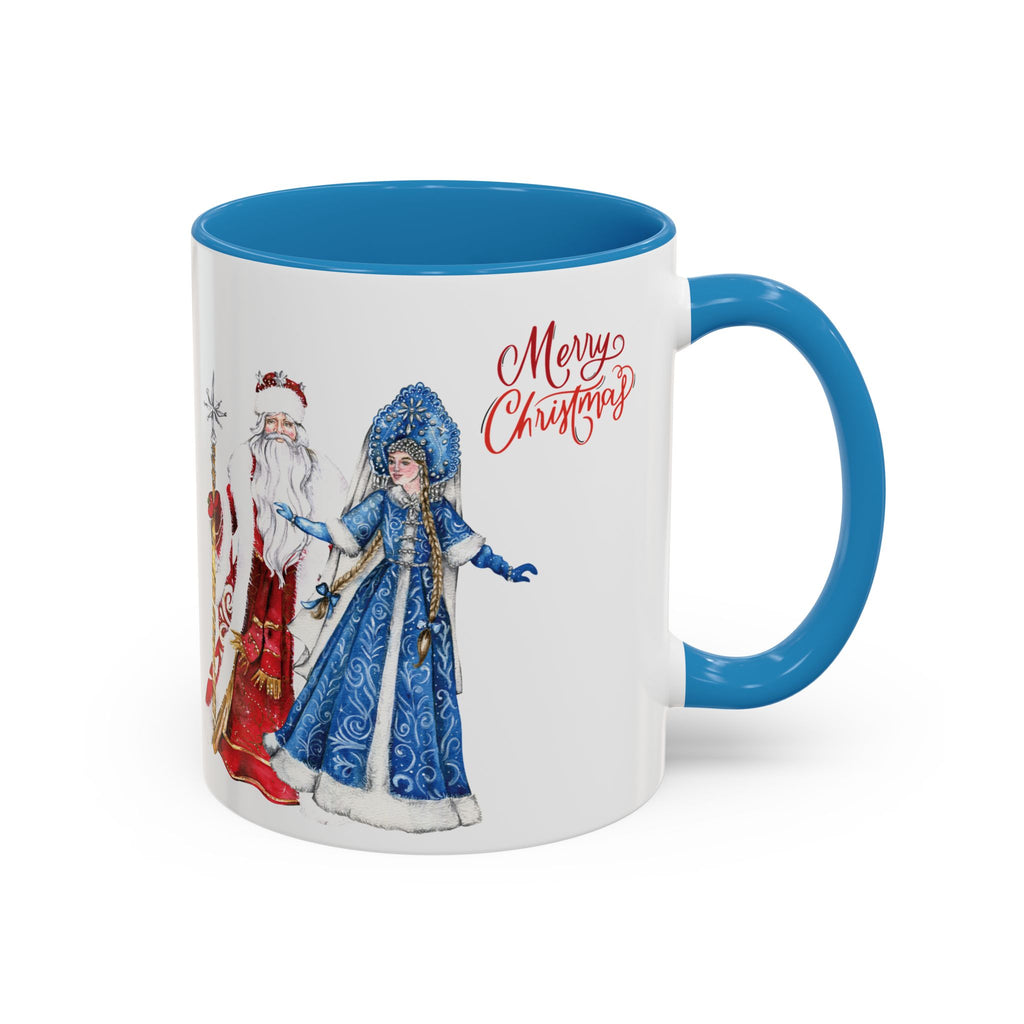 Christmas Mug Funny Santa Claus Mug Snow Maiden Unique Russian Cute Coffee Cup Best Gift for New Year 11oz 2027