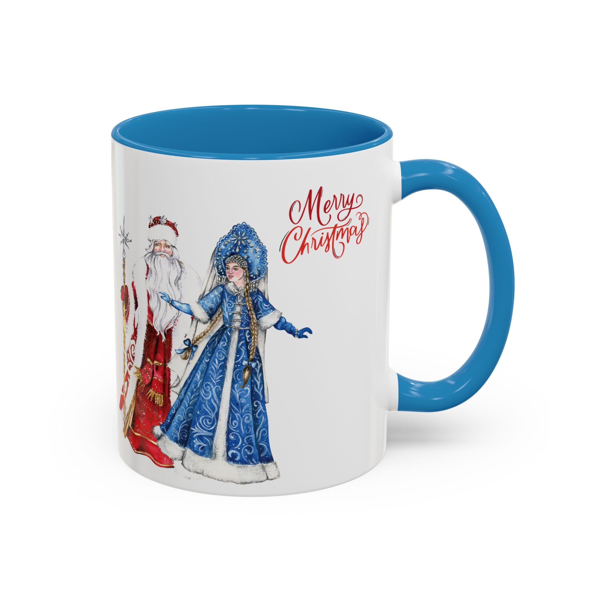 Christmas Mug Funny Santa Claus Mug Snow Maiden Unique Russian Cute Coffee Cup Best Gift for New Year 11oz 2027