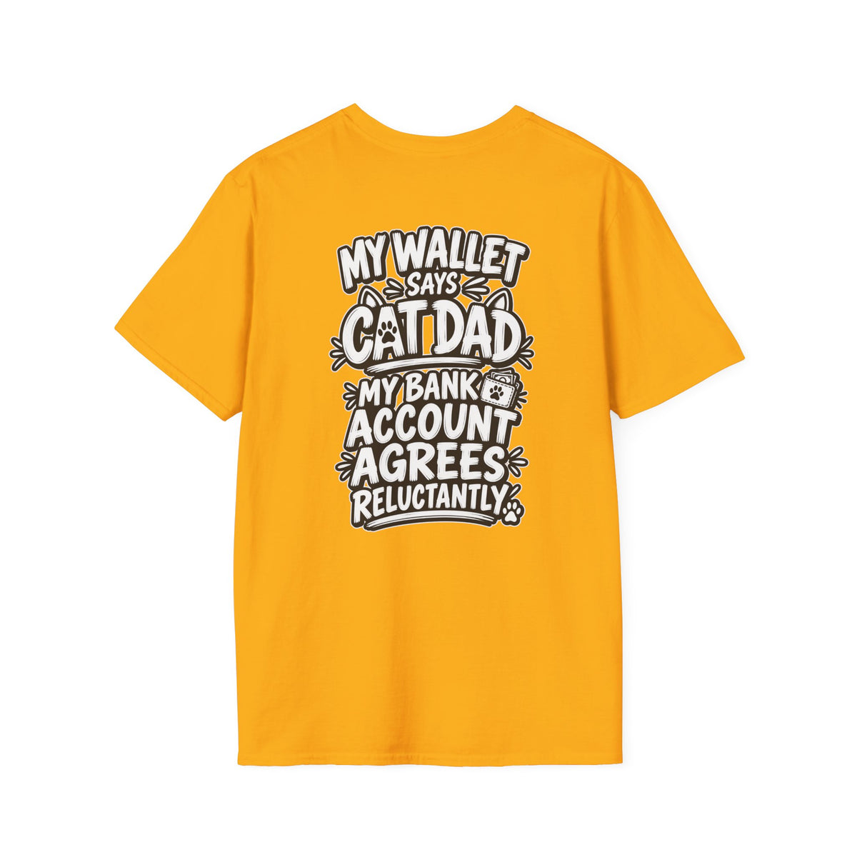 Cat Dad Shirt Pet Lover Tshirt Funny Cat Lover Graphic Tee Dark Humor Tee Unique Gift Funny Tshirt