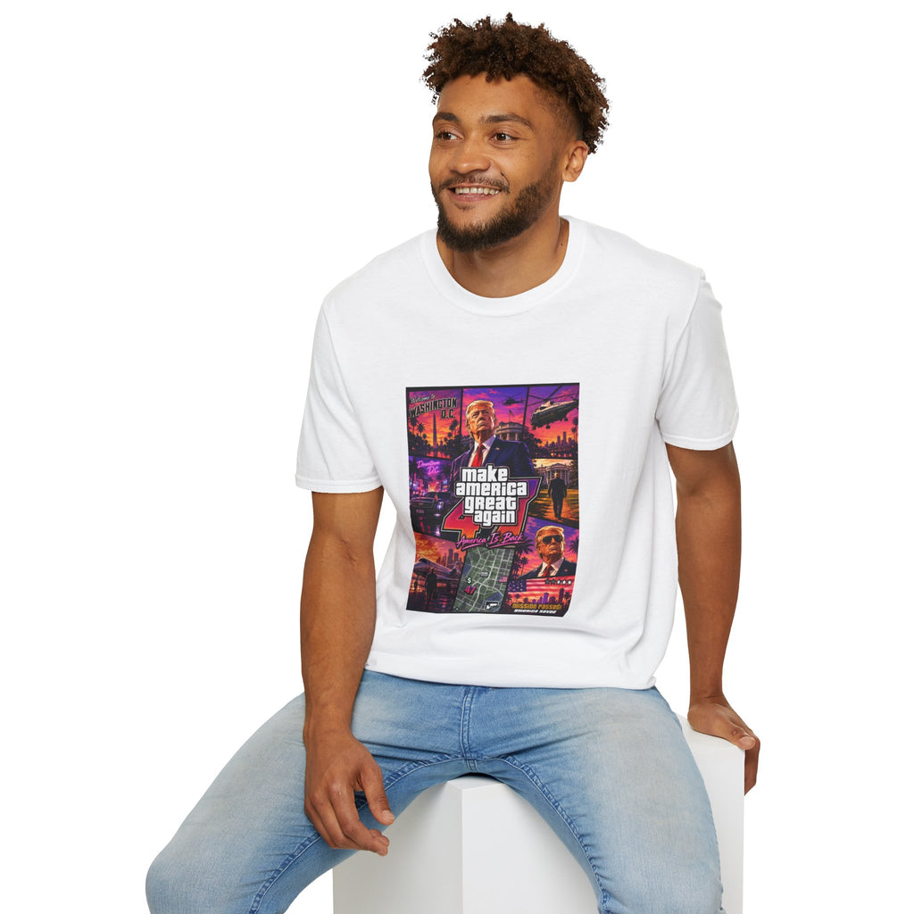 Funny Trump Make America Great Again T-Shirt Patriotic Political Trump Artwork