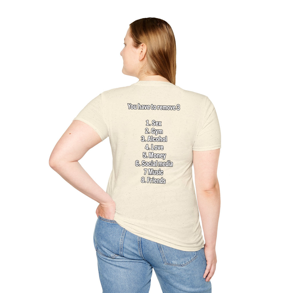 Funny Dark Humor Shirt You have to remove three Funny Office Tee Unique Gift