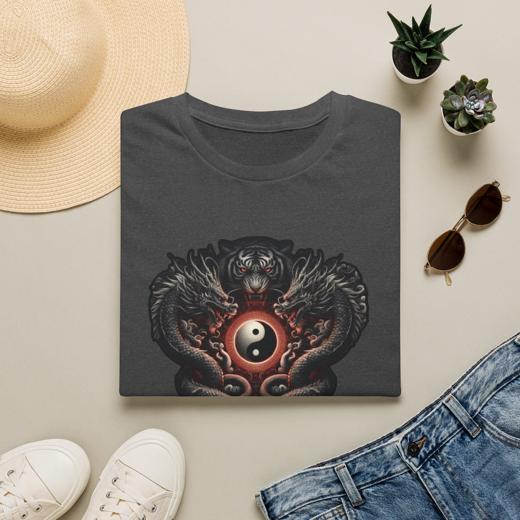 Dragon T-shirt Men Women Graphic Tee Clothing Apparel Chinese Dagon Symbol Gift
