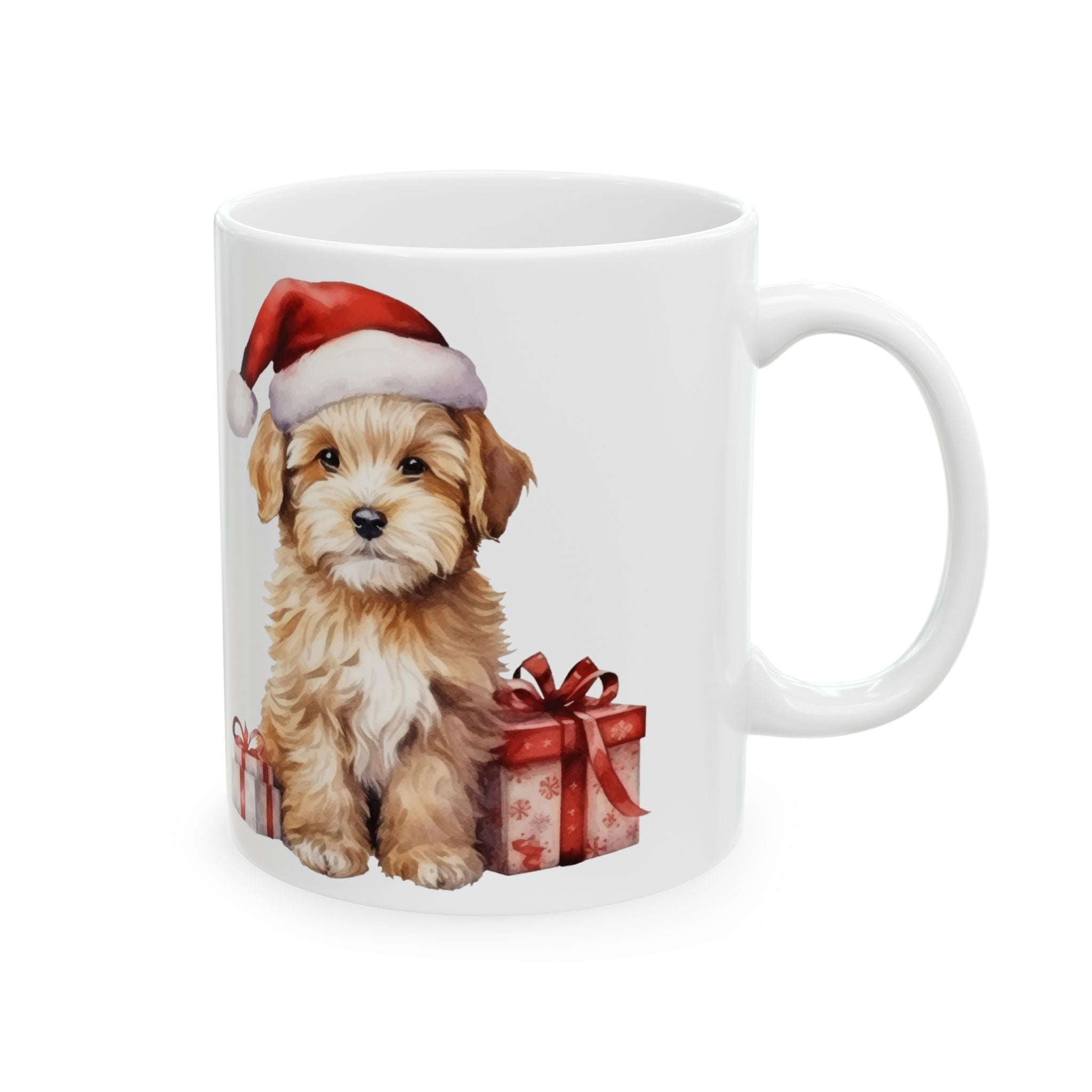 Christmas Mug Dog Mug Unique Shot Love Gift Funny Cute Coffee Cup Holiday Mug