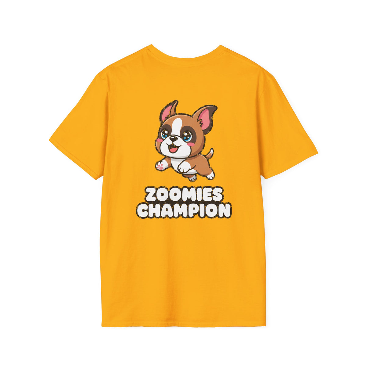 Cute Boxer Shirt Zoomies Champion Funny Dog Lover Unisex Softstyle Tee Gift