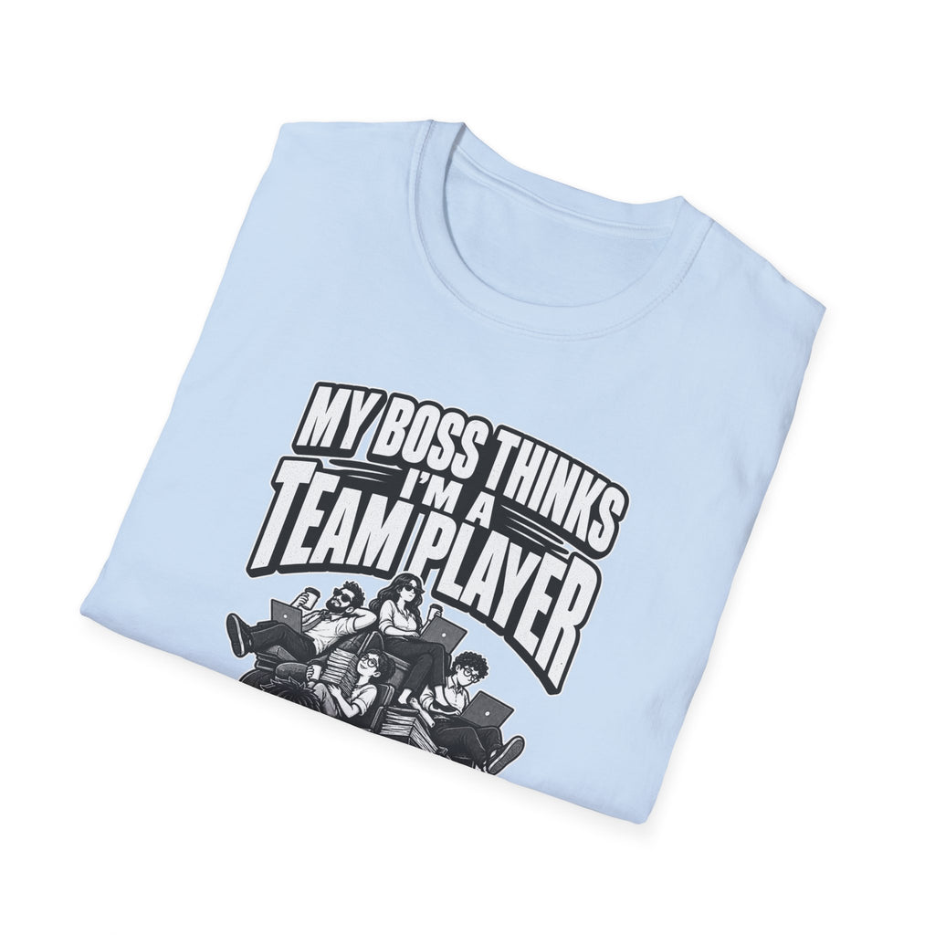 Funny Dark Humor Tshirt — Funny Office Tshirt Dark Humor Graphic Tee Unique Coworker Gift TEAM PLAYER Shirt