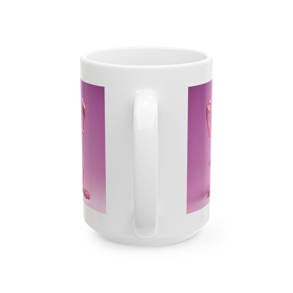 3D Pink Panther Mug Classic Cartoon Ceramic Mug Tea Coffee Cup Gift Ideas Kids 11oz