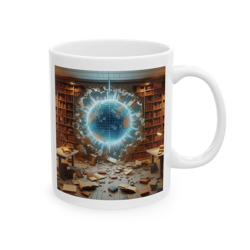 3D Bookshelf Mug-Library Book Shelf Mugs Book Lover Ceramic Mug Shelf Cup Gifts 2026