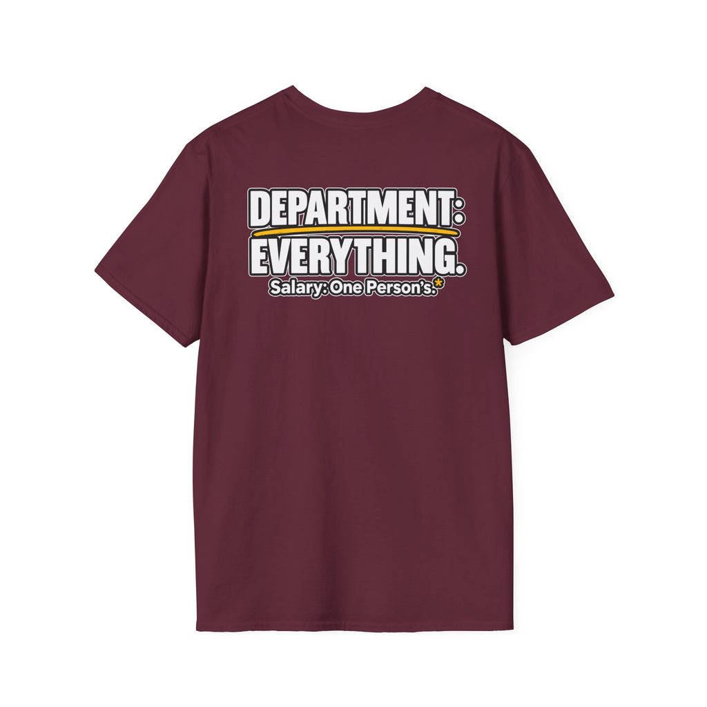 Funny Dark Humor Tshirt — Funny Office Tshirt Dark Humor Graphic Tee Unique Coworker Gift Shirt
