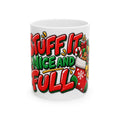 Funny Christmas Mug STUFF IT NICE AND FULL 11oz Mug Funny Dark Humor Mug Unique Cheeky Christmas Gift