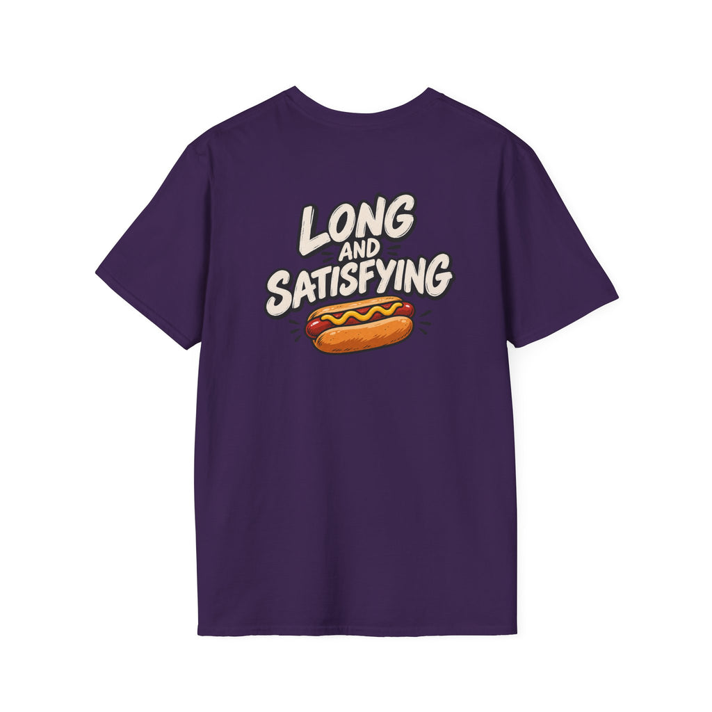 Dark Humor Funny Long and Satisfying Tshirt Tee Unique Gift
