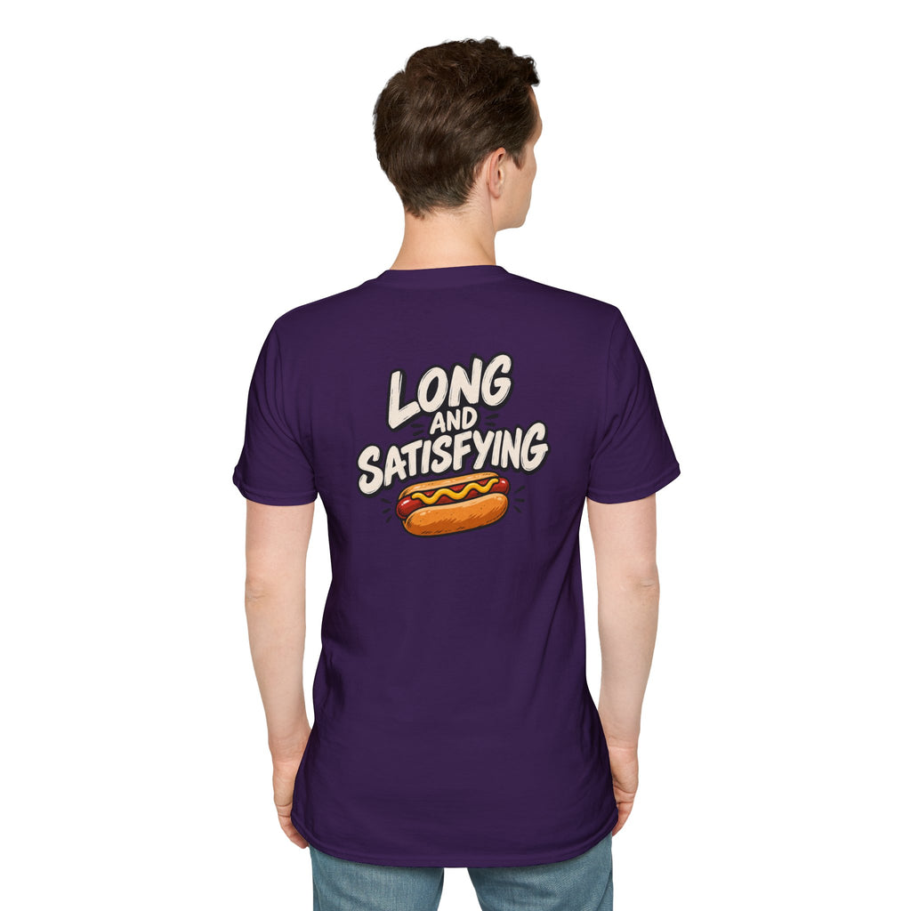 Dark Humor Funny Long and Satisfying Tshirt Tee Unique Gift