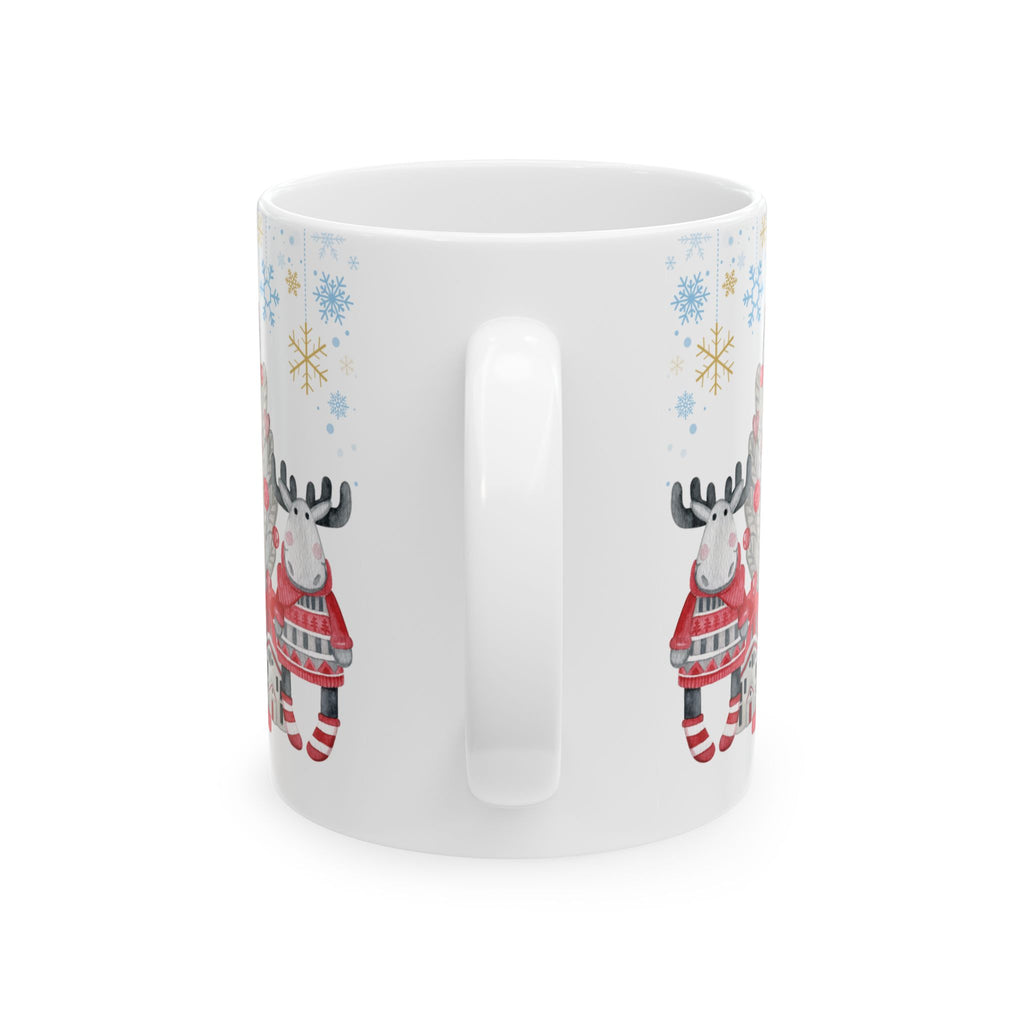 Funny Moose Mug Christmas Vacation Coffee Mug Cute Unique Gift Cup Travel Mug