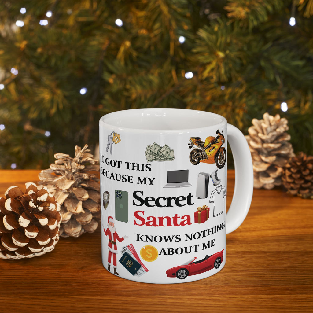 Secret Santa Gift Mug Office Christmas Mugs Funny Gift I Got This Xmas Cup Men 2027