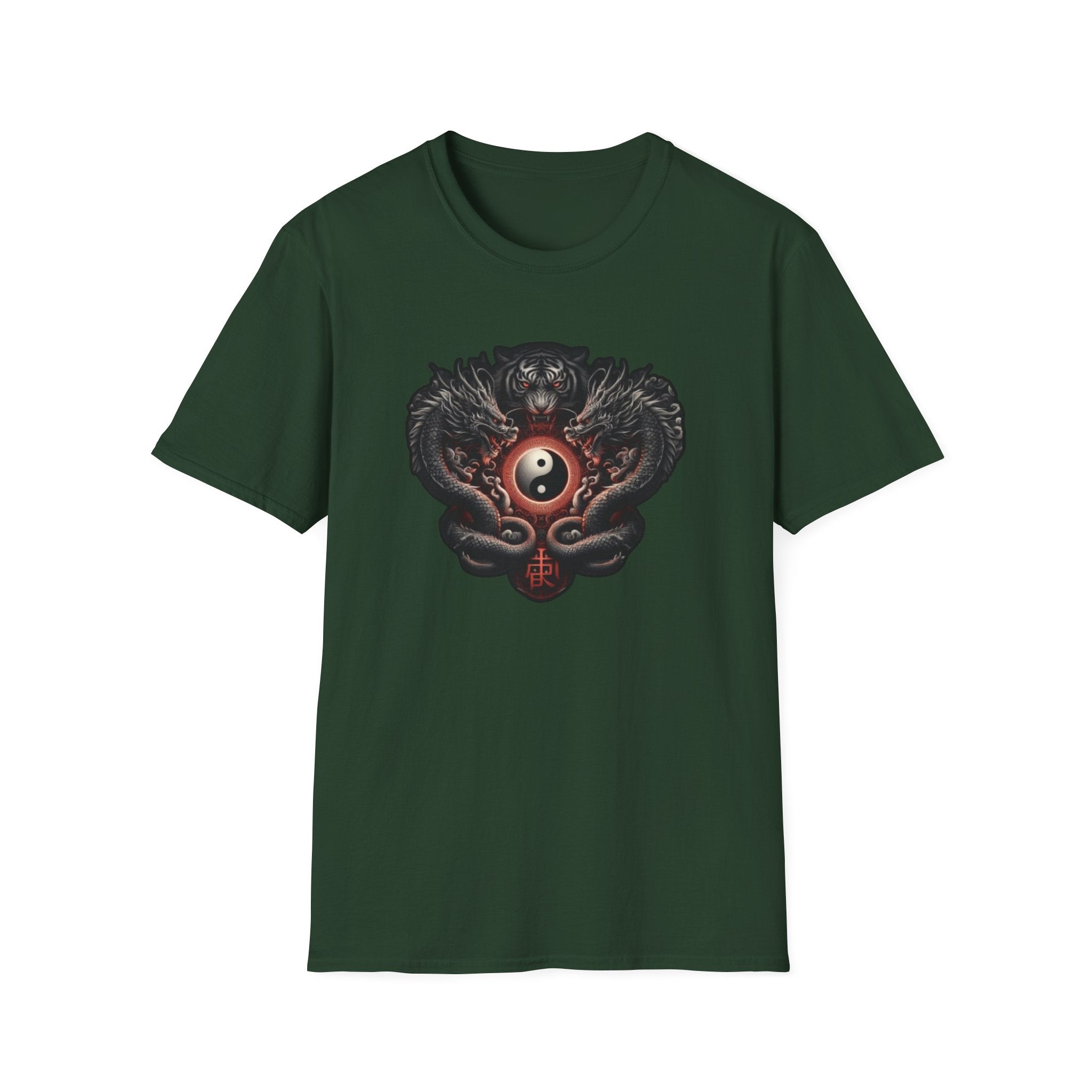 Dragon T-shirt Men Women Graphic Tee Clothing Apparel Chinese Dagon Symbol Gift