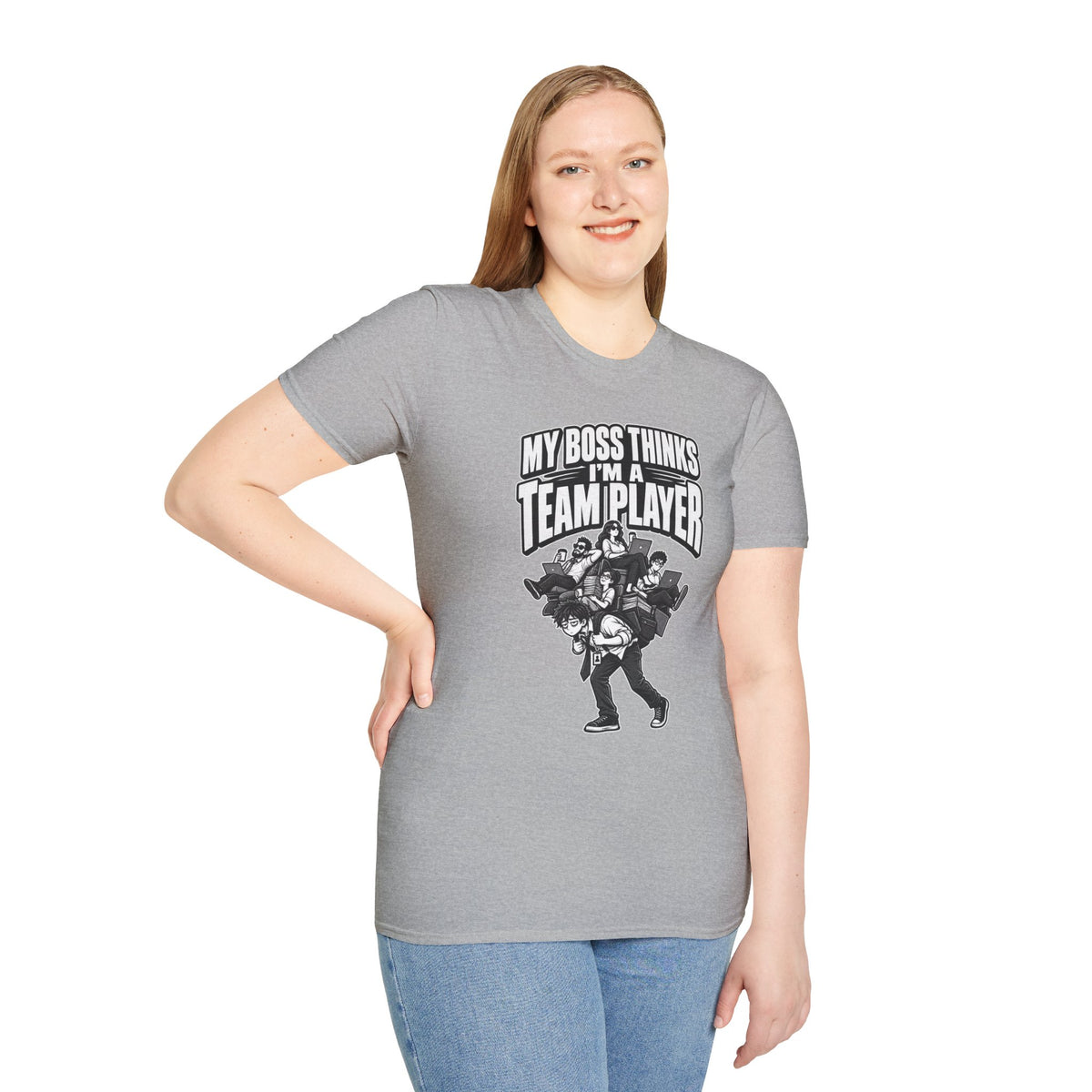 Funny Dark Humor Tshirt — Funny Office Tshirt Dark Humor Graphic Tee Unique Coworker Gift TEAM PLAYER Shirt