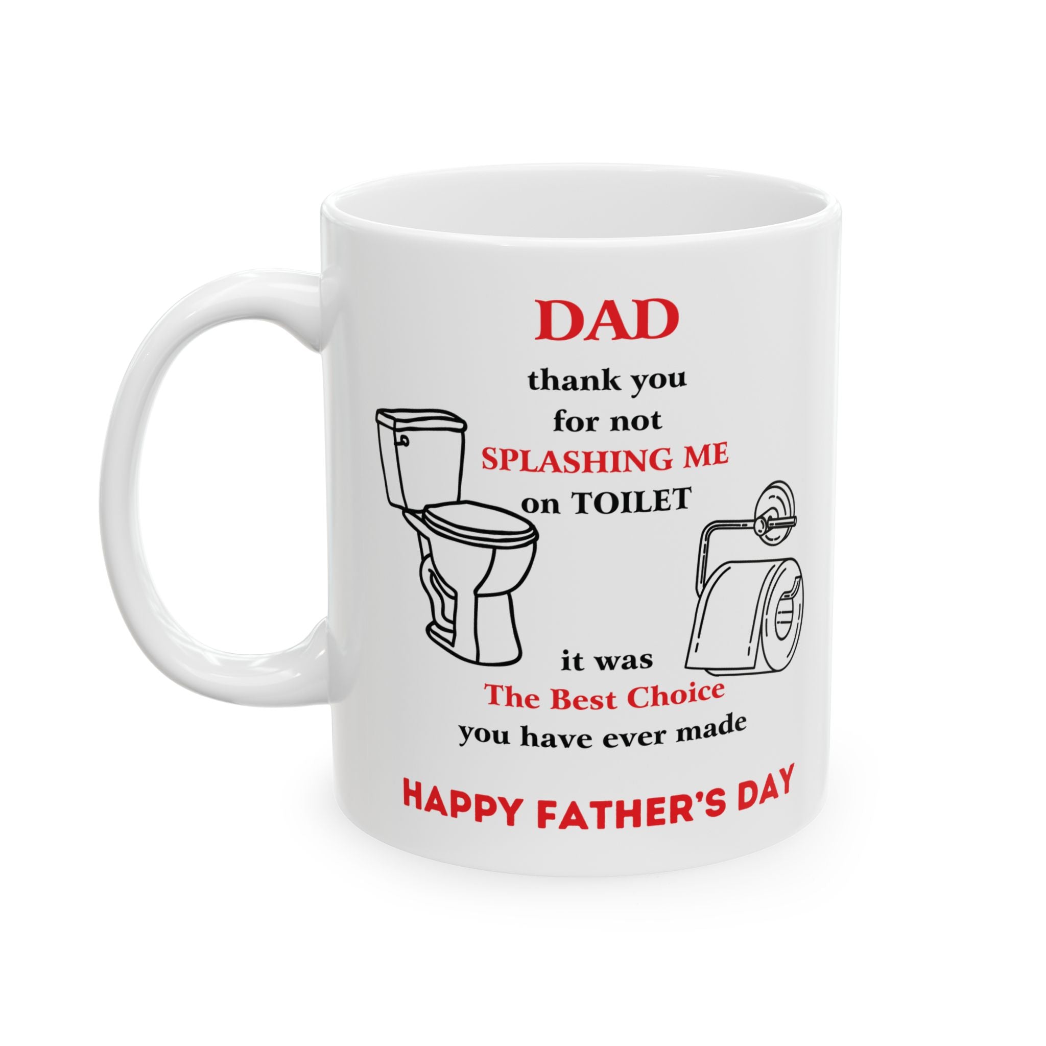 Best Dad Mug Fathers Day Mug Tea Coffee Cup Funny Gift Dad Jokes Birthday Love 11oz