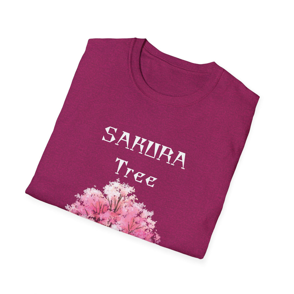 Sakura T-Shirt Japanese Art Shirt Unisex Softstyle Cherry Blossom Flower T-shirt