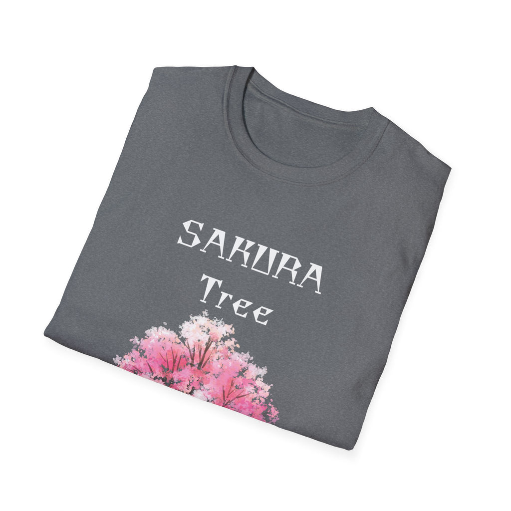 Sakura T-Shirt Japanese Art Shirt Unisex Softstyle Cherry Blossom Flower T-shirt