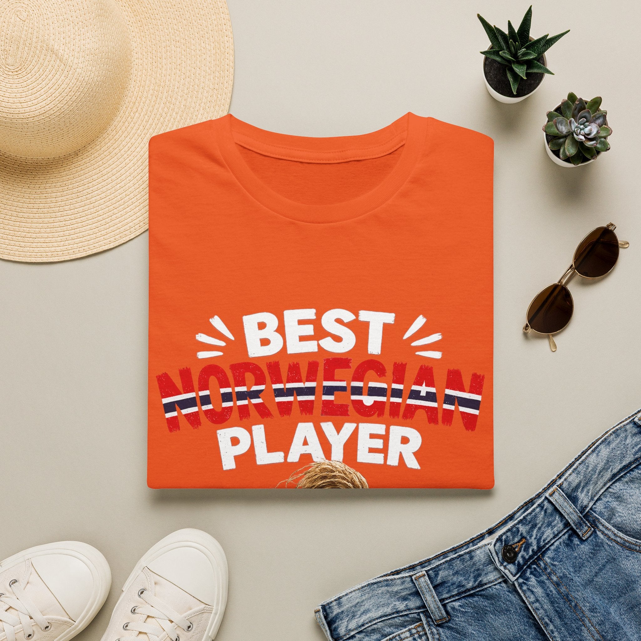 Funny Erling Haaland Tshirt Norway Football Player Unisex Softstyle T-Shirt Usa Soccer