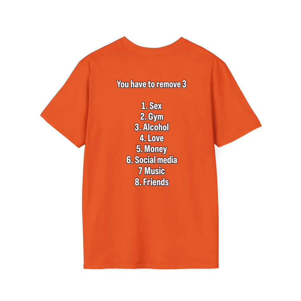 Funny Dark Humor Shirt You have to remove three Funny Office Tee Unique Gift