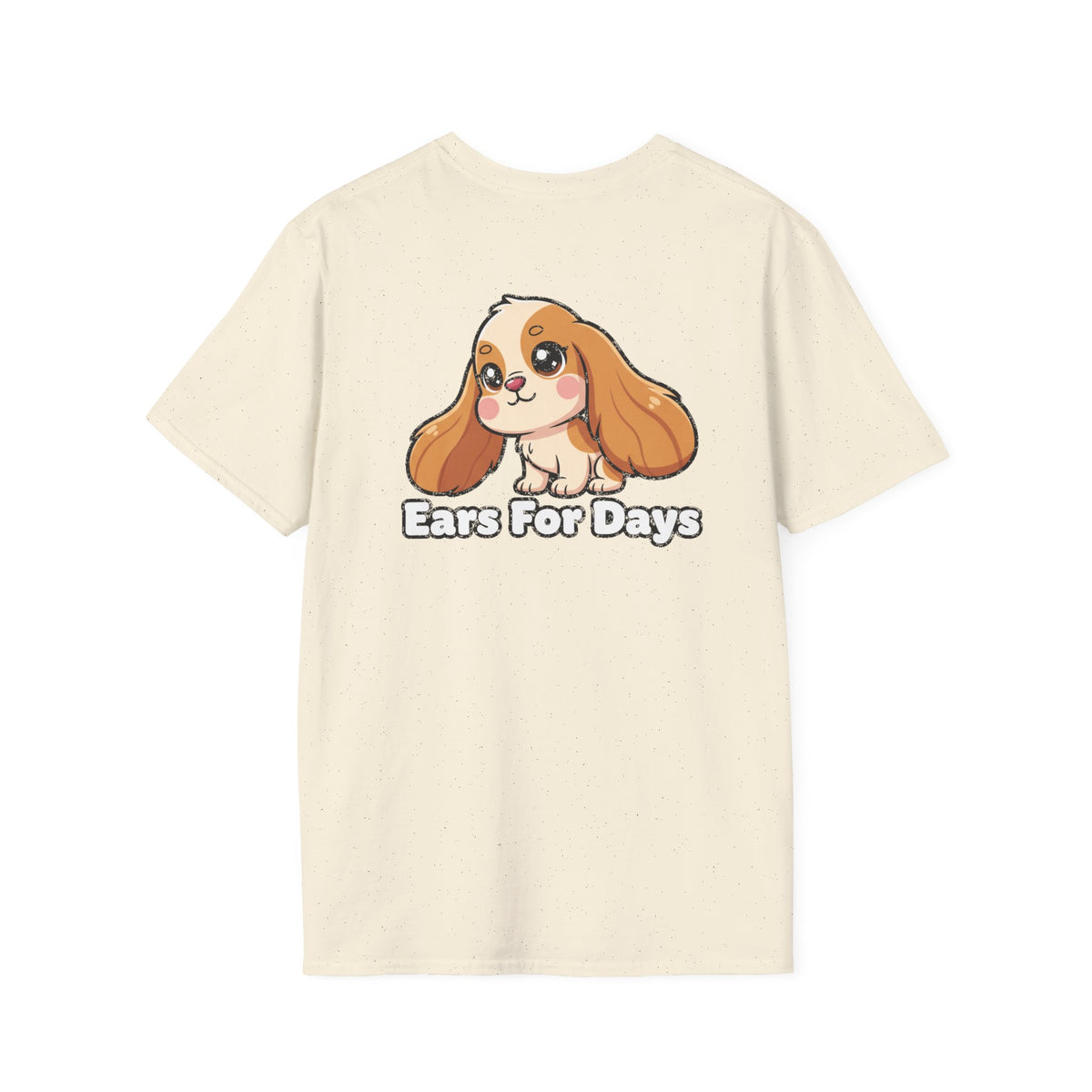 Cute Cocker Spaniel Shirt Ears For Days Funny Dog Lover Unisex Softstyle Tee Gift
