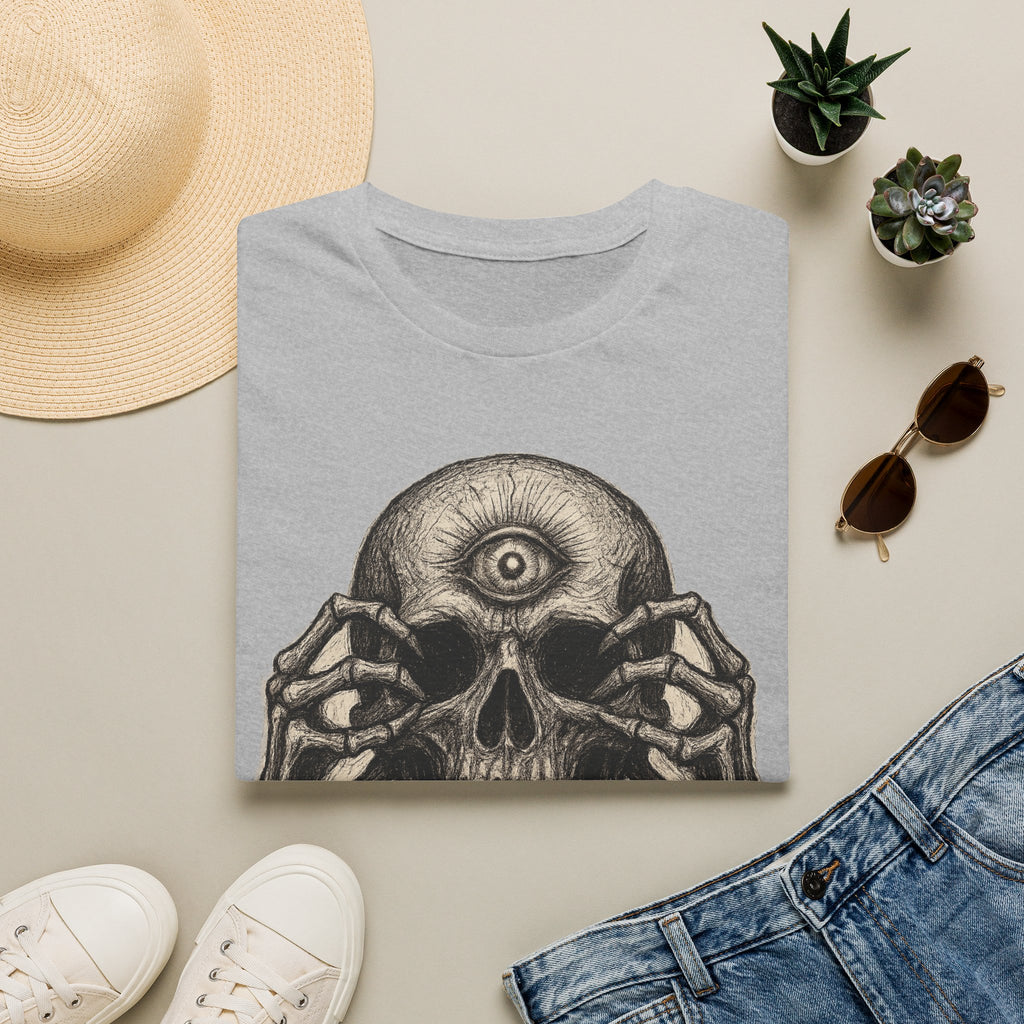 Mens Skull T-shirt Graphic Tees Skeleton Apparel Clothing Skulls Accessories Best Gift