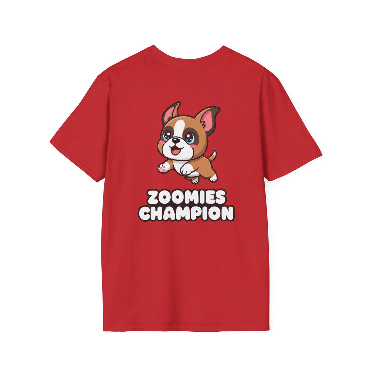 Cute Boxer Shirt Zoomies Champion Funny Dog Lover Unisex Softstyle Tee Gift