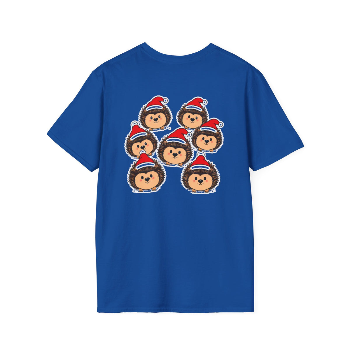 Christmas Hedgehogs Family T-Shirt | Cute Cartoon Holiday Design Unique Holiday Gift Shirt