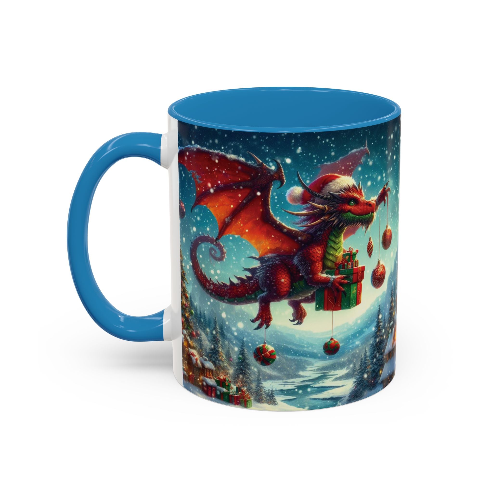 Christmas Mug Dragon Mug Santa Funny Coffee Tea Ceramic Cup New Year 2027 Gift