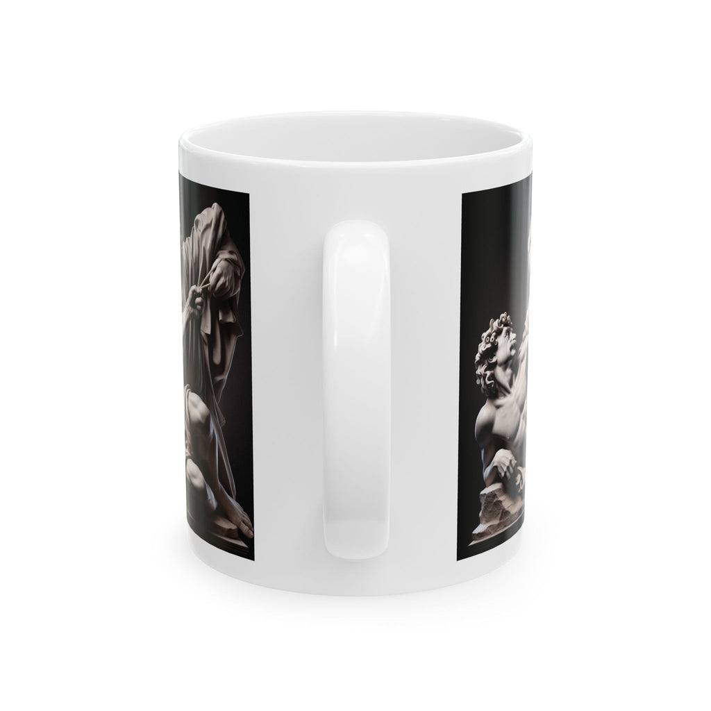 Funny Einstein in Michelangelo Art Lover Unique Gift Tea Coffee Cup Ceramic Mug 11oz