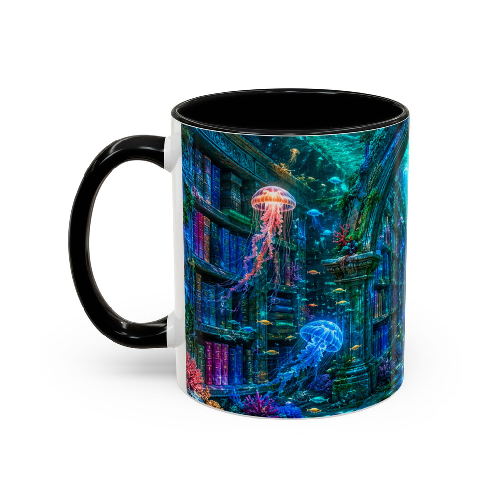 3D Library Bookshelf Mug Ceramic Book Lovers Coffee Mug Gifts Funny Accent Cup
