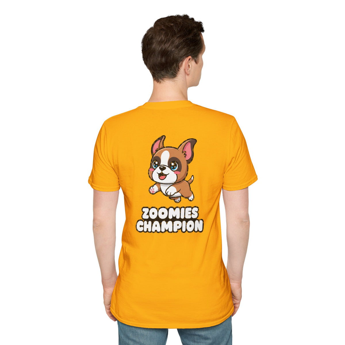 Cute Boxer Shirt Zoomies Champion Funny Dog Lover Unisex Softstyle Tee Gift