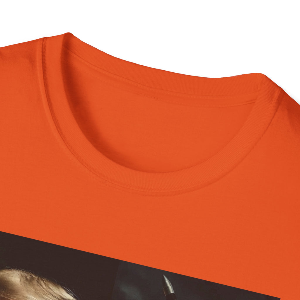Funny Trump-Epstein T-Shirt Conspiracy Theory Unique Unisex Softstyle Tshirt