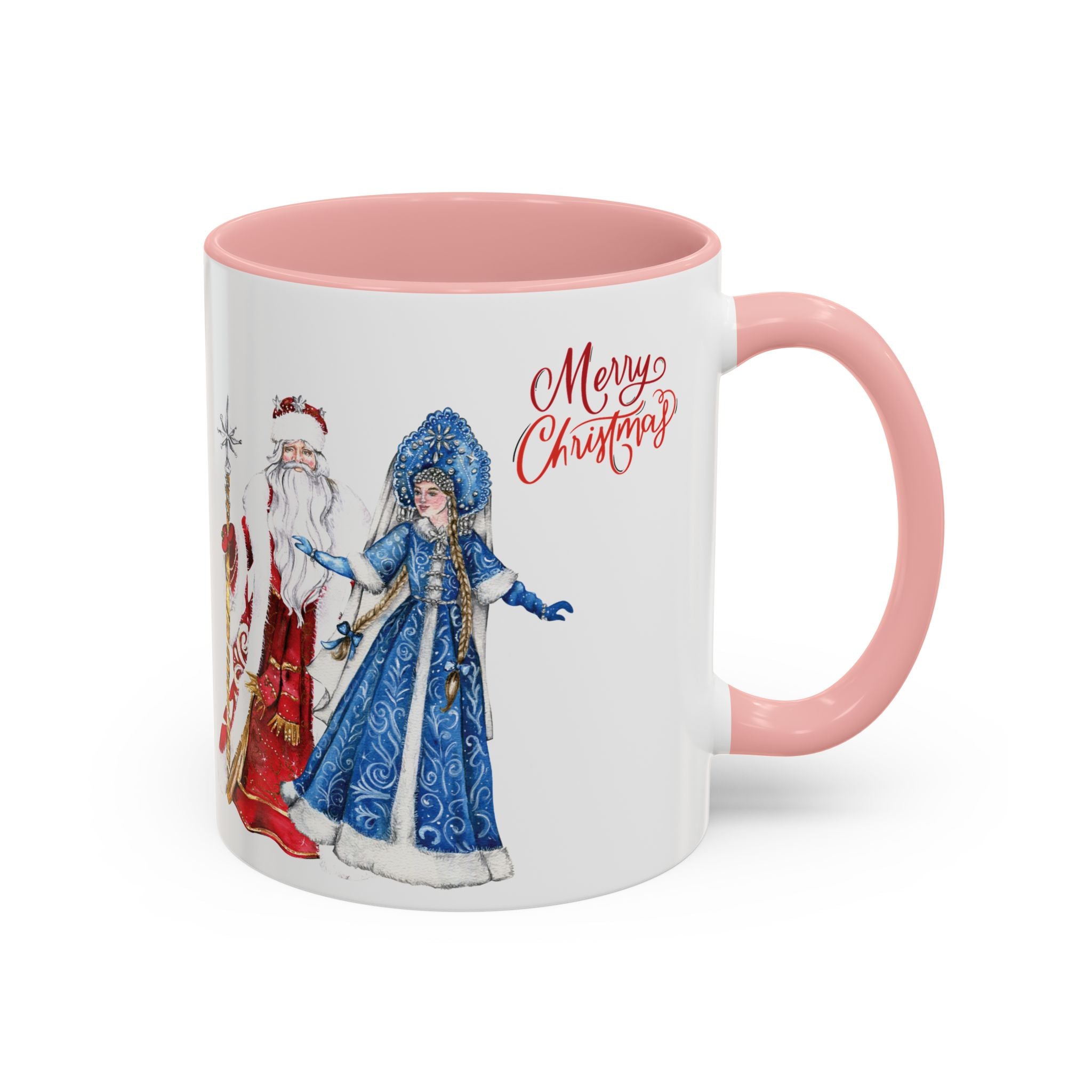 Christmas Mug Funny Santa Claus Mug Snow Maiden Unique Russian Cute Coffee Cup Best Gift for New Year 11oz 2027
