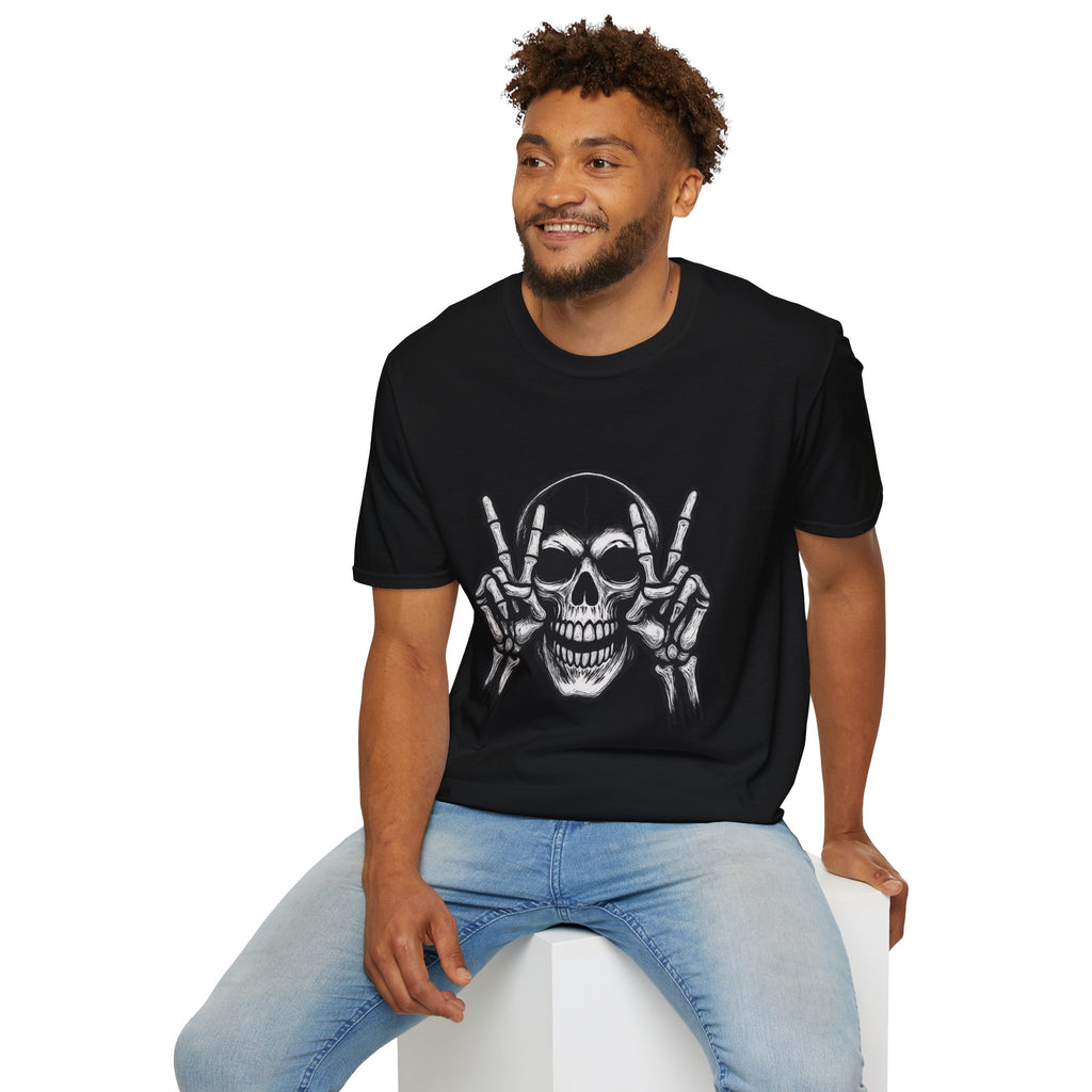 Mens Skull T-shirt Graphic Tees Skeleton Apparel Clothing Skulls Accessories Best Gift