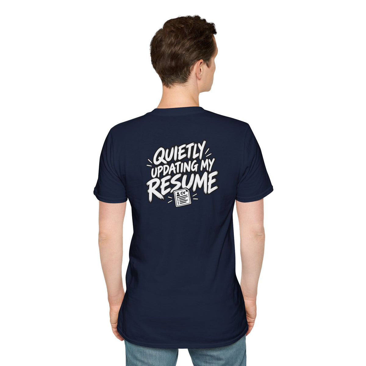 Funny Dark Humor Shirt Quietly Updating My Resume Funny Office Tee Unique Gift
