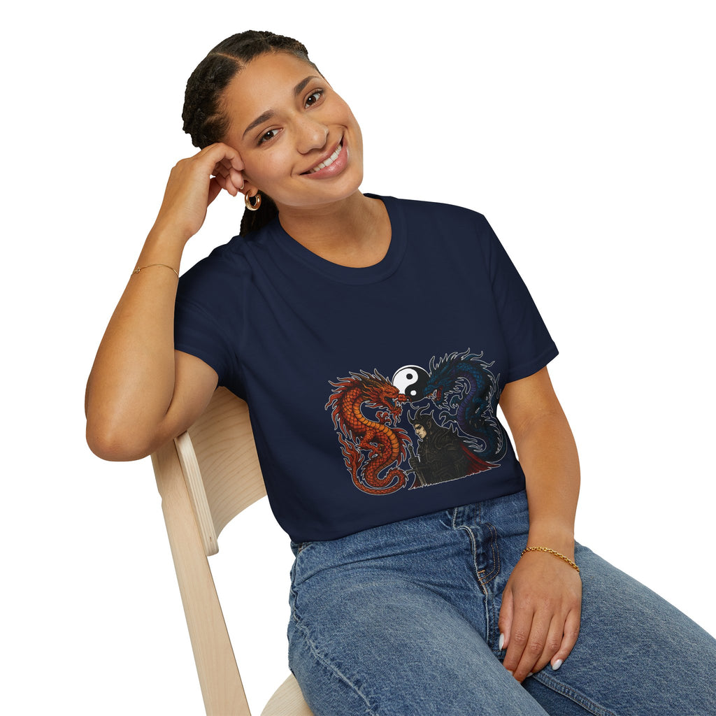 Dragon T-shirt Men Women Graphic Tee Clothing Apparel Chinese Dagon Symbol Gift