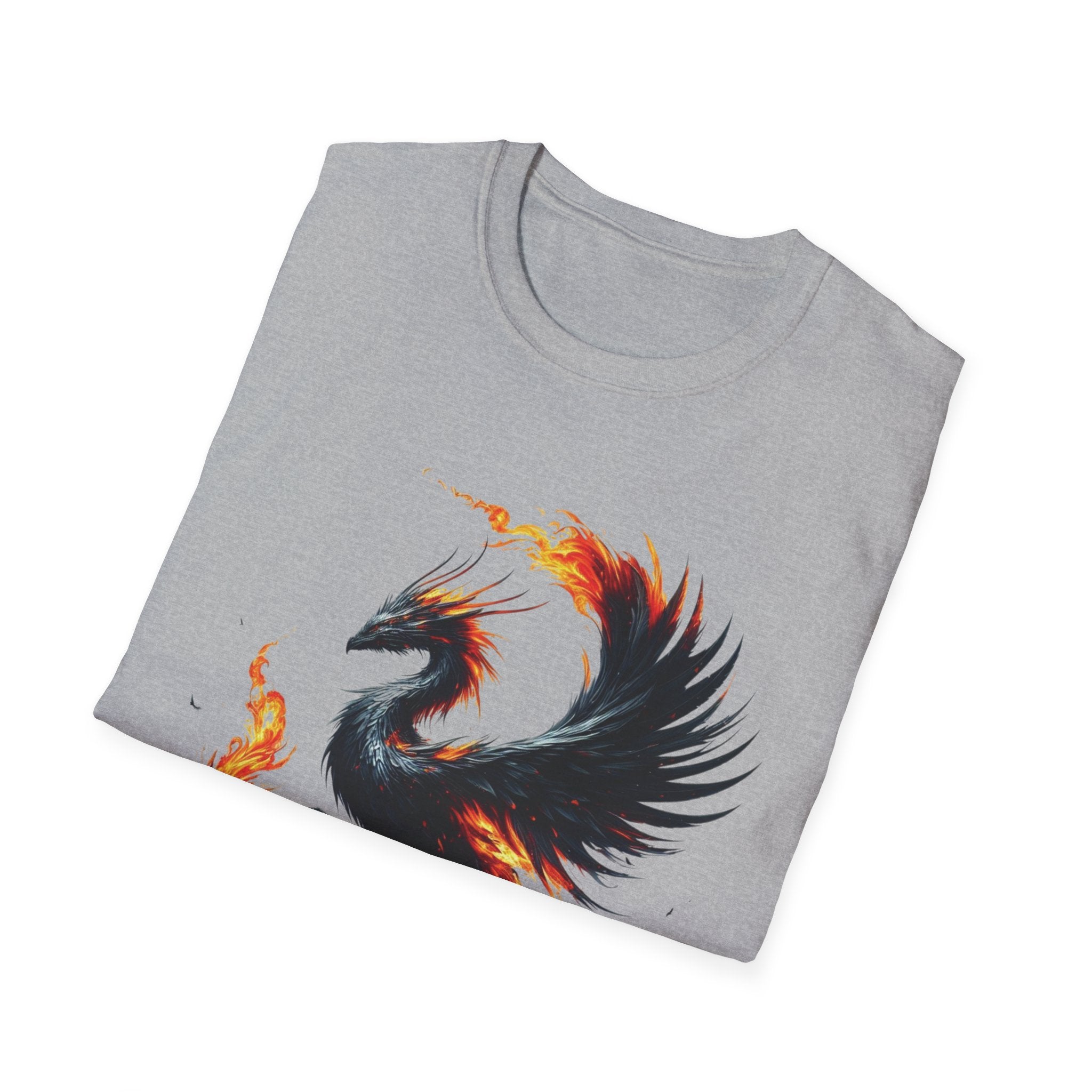 Dragon T-shirt Mens Graphic Tee Clothing Apparel Chinese Symbol Unisex Softstyle Unique Tshirt Best Gift